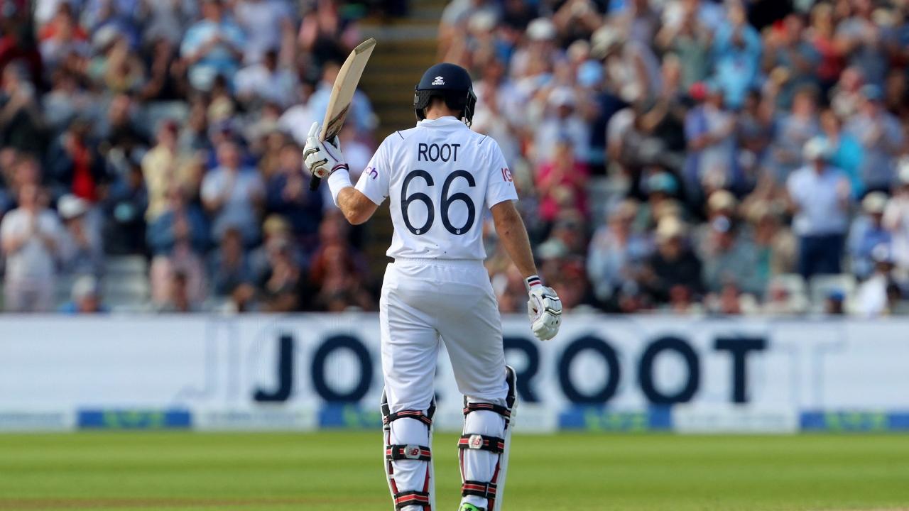 Joe Root continued his purple patch with another 50